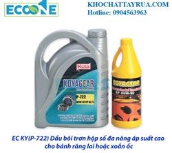 EC KY P722 Dầu bôi trơn hộp số đa năng áp suất cao cho bánh răng lái hoặc xoắn ốc